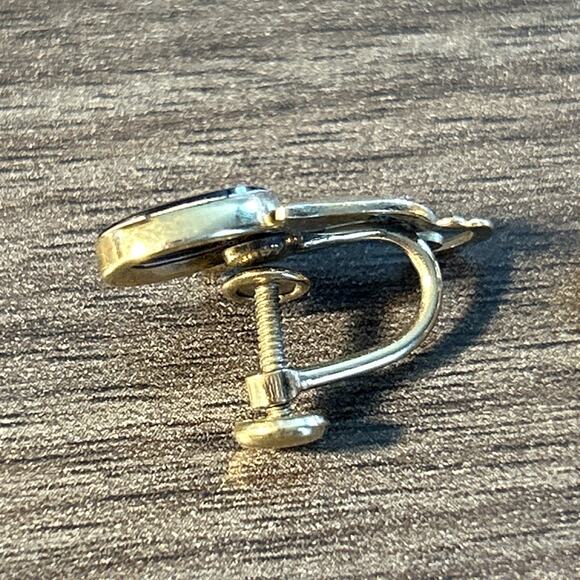 Van Dell 12 kt Gold Filled screw back vintage earrings - Picture 6 of 11